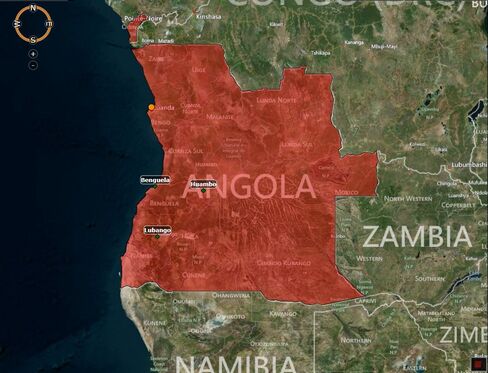 MAP: Angola