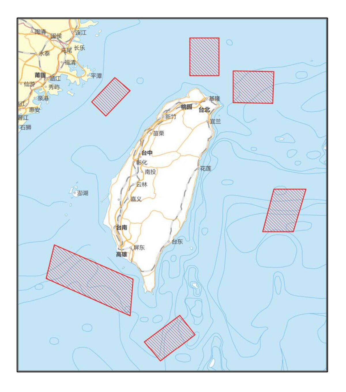 China Plans Four Days of Military Drills in Areas Encircling Taiwan - Bloomberg