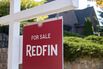 Redfin Real Estate Yard Sign Pictures in Seattle
