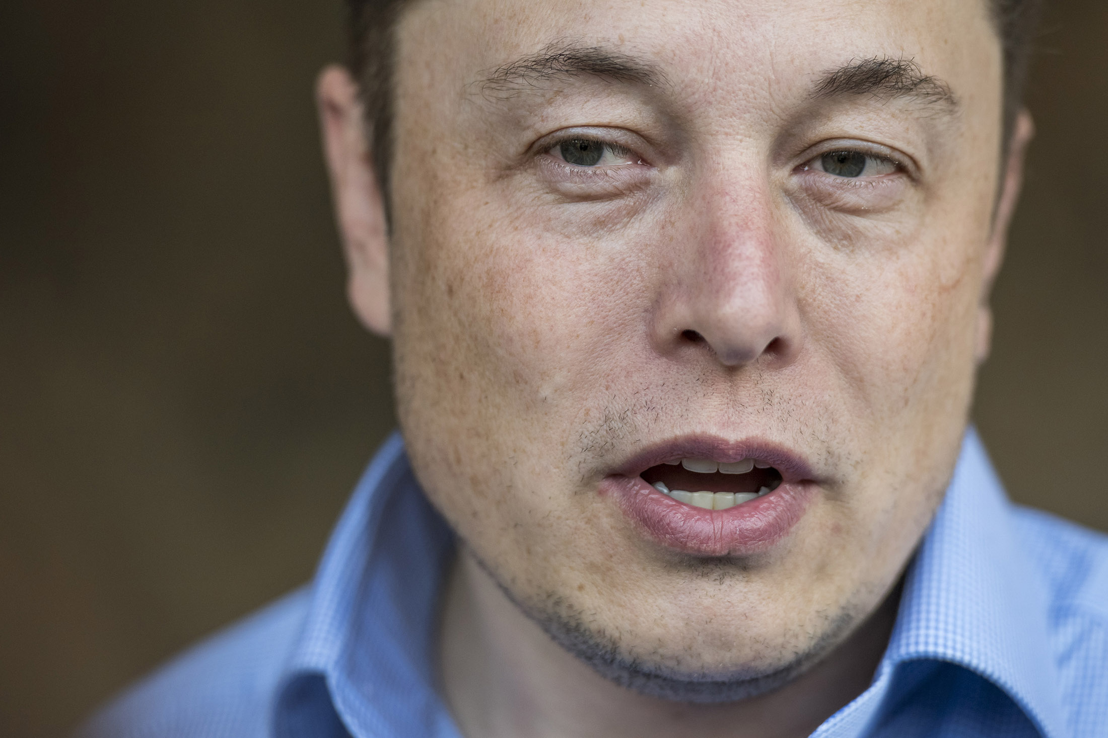 Elon Musk, chairman and chief executive officer of Tesla Motors Inc.
