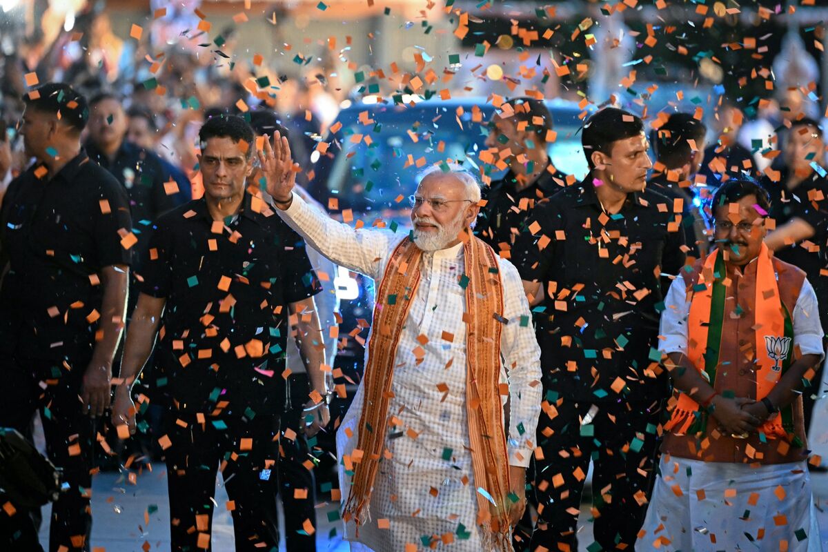 Modi Win Boosts India’s Industrial Stocks in Catalyst-Dry Market