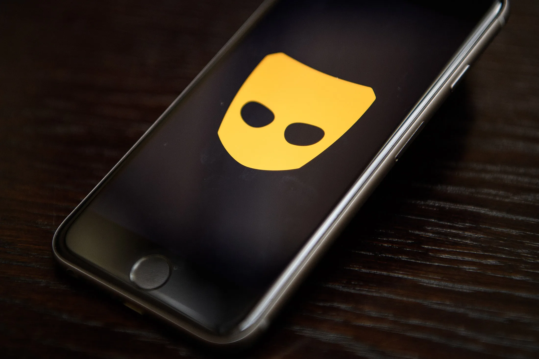 The Grindr&nbsp;app logo&nbsp;