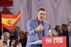 Sanchez Participates In The Psoe's Campaign Closing Ceremony In Castile And Leon
