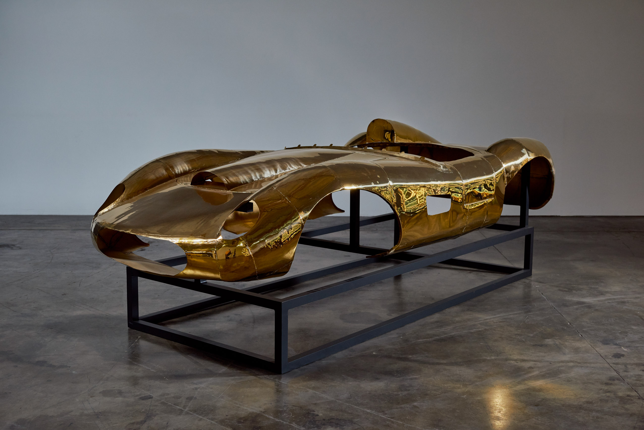 Anthony James, an artist based in Los Angeles, created this bronze rendition of a&nbsp;1957 Ferrari 250 Testa Rossa.&nbsp;