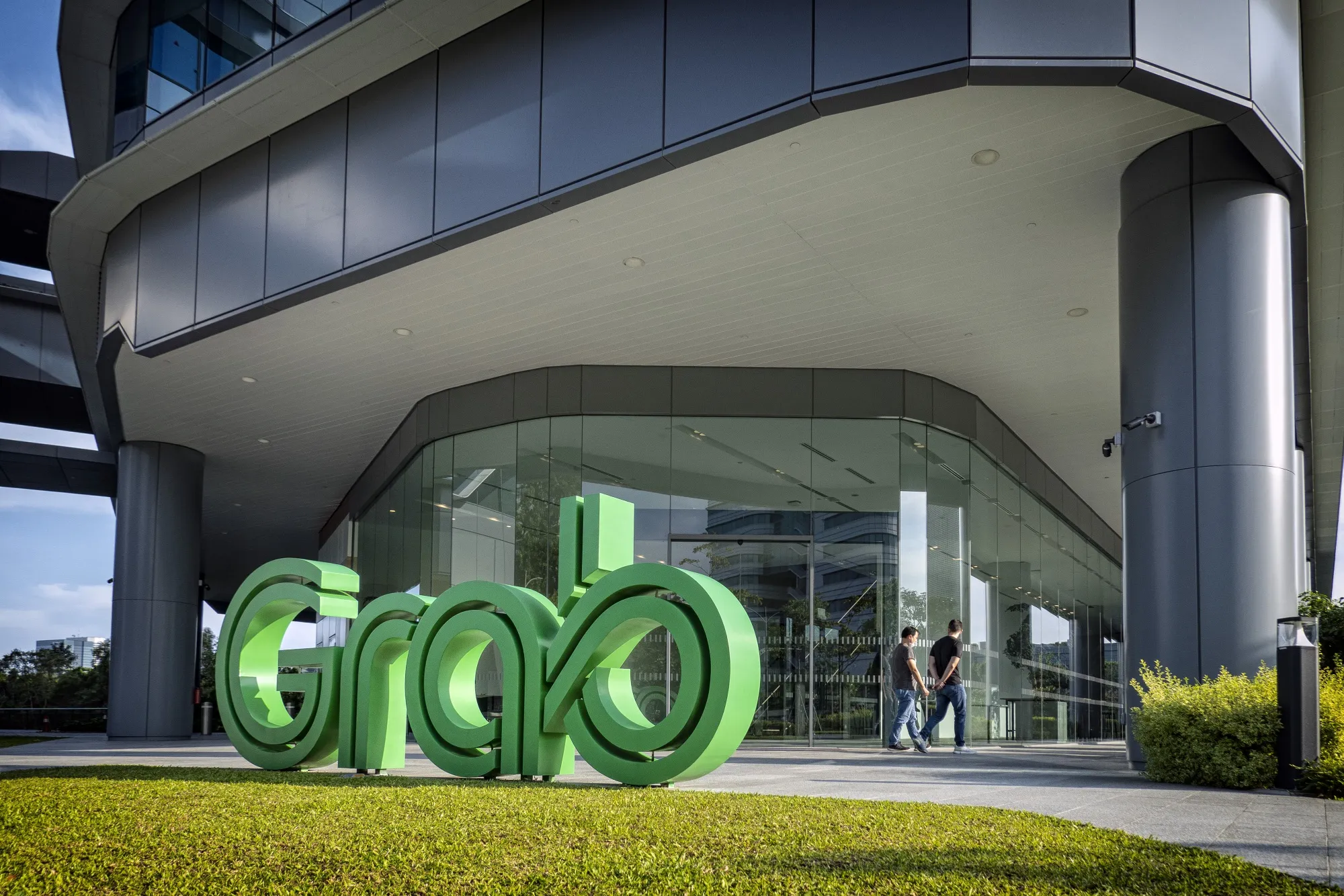The headquarters of Grab Holdings Ltd., in Singapore.&nbsp;