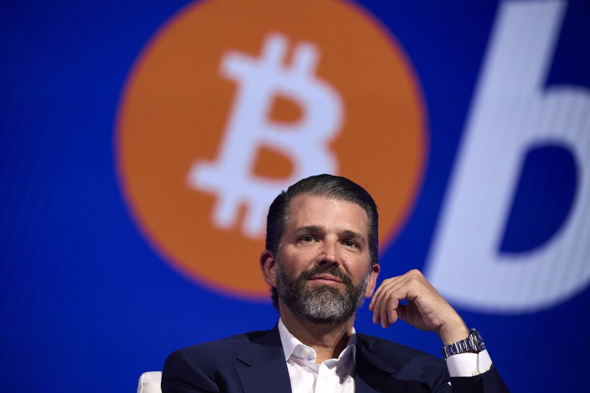 Trump Jr. Invests in Social Media Firm Building Crypto Hoard