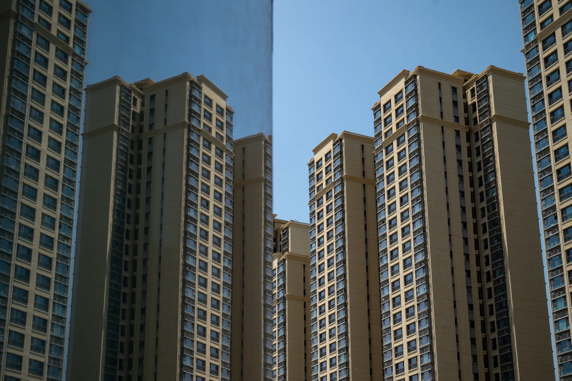 Evergrande Properties In Beijing As China Property Investment Drop Deepens