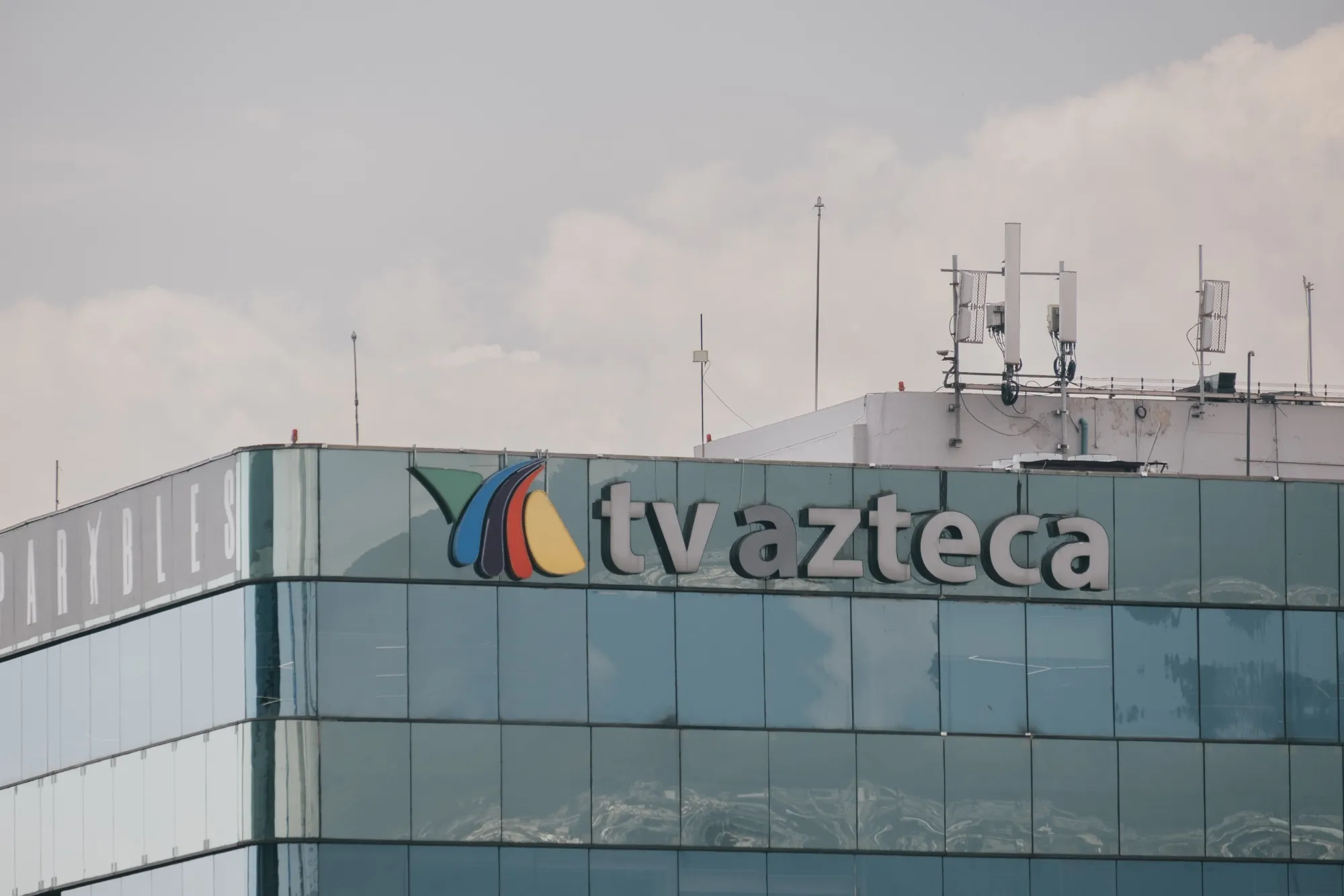 The TV Azteca headquarters in Mexico City.