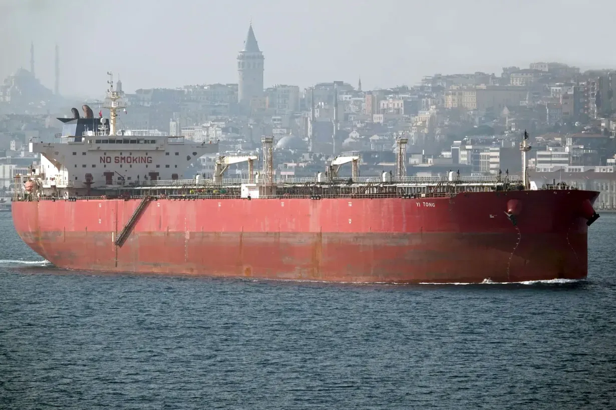 Yi Tong is one of the 13 tankers that have sailed south of Bornholm since April 7 instead of the more usual northern passage closer to Sweden.