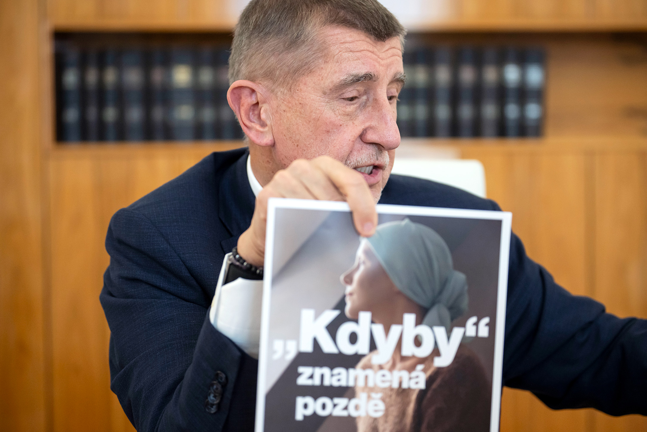 Czech citizens write to Babis for help in fighting cancer and other health problems.
