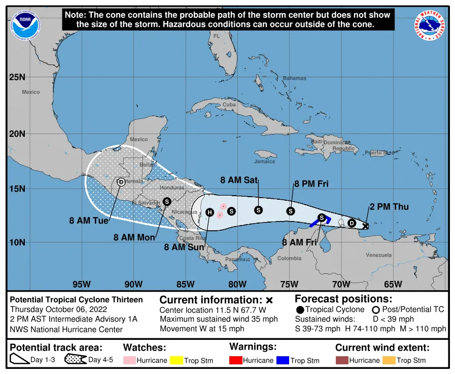 Tropical Storm 13