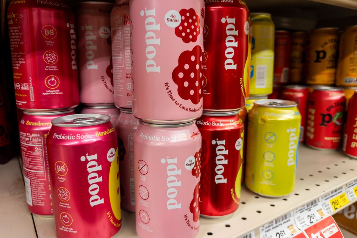 PepsiCo Cuts Estimates for Poppi Payout While Soda Sales Slump