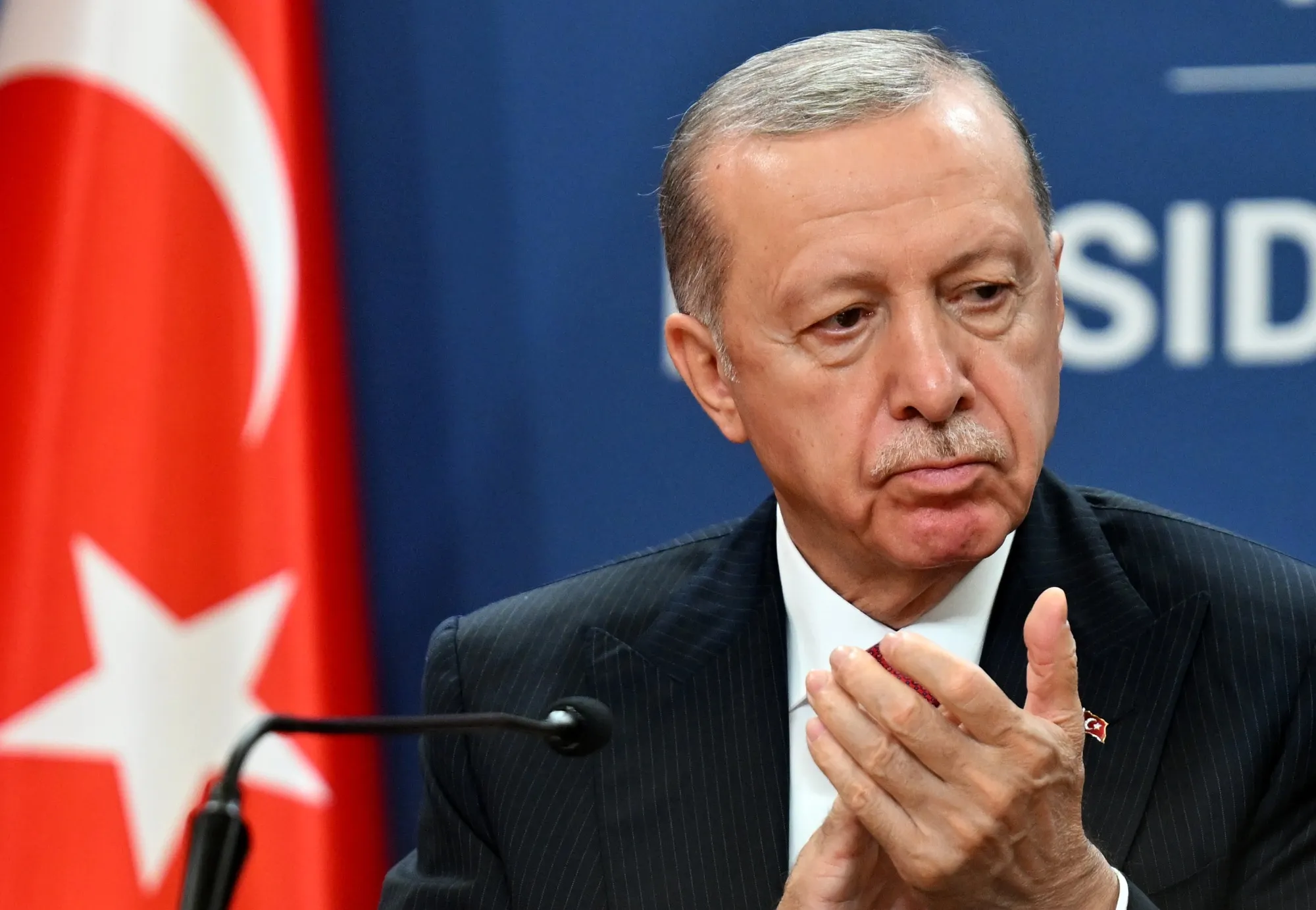 Turkish President Recep Tayyip Erdogan.