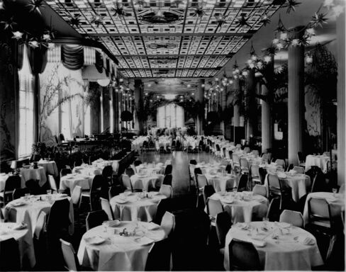 The Starlight Roof in 1935.