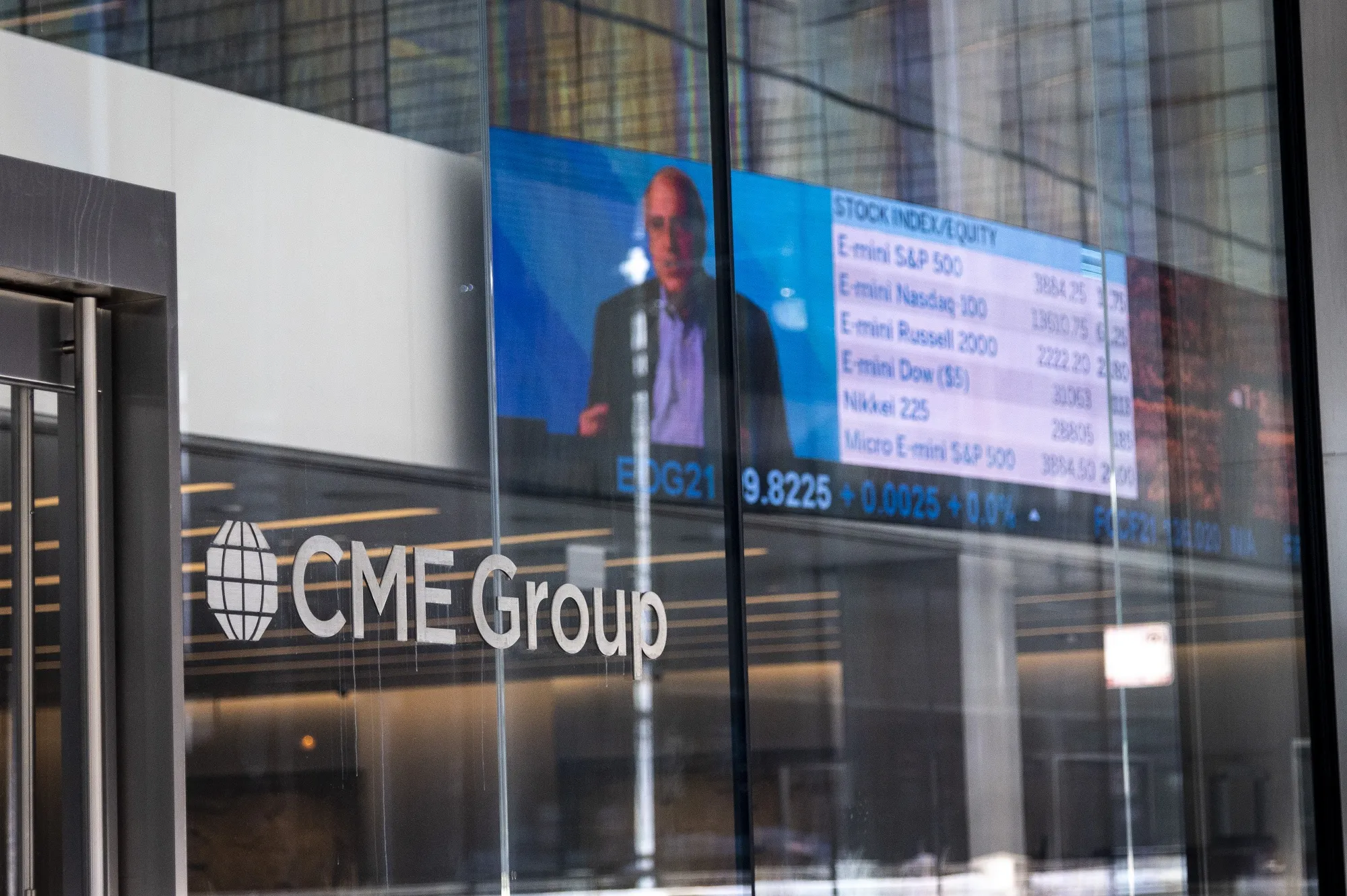 Trụ sở chính của CME Group tại Chicago.