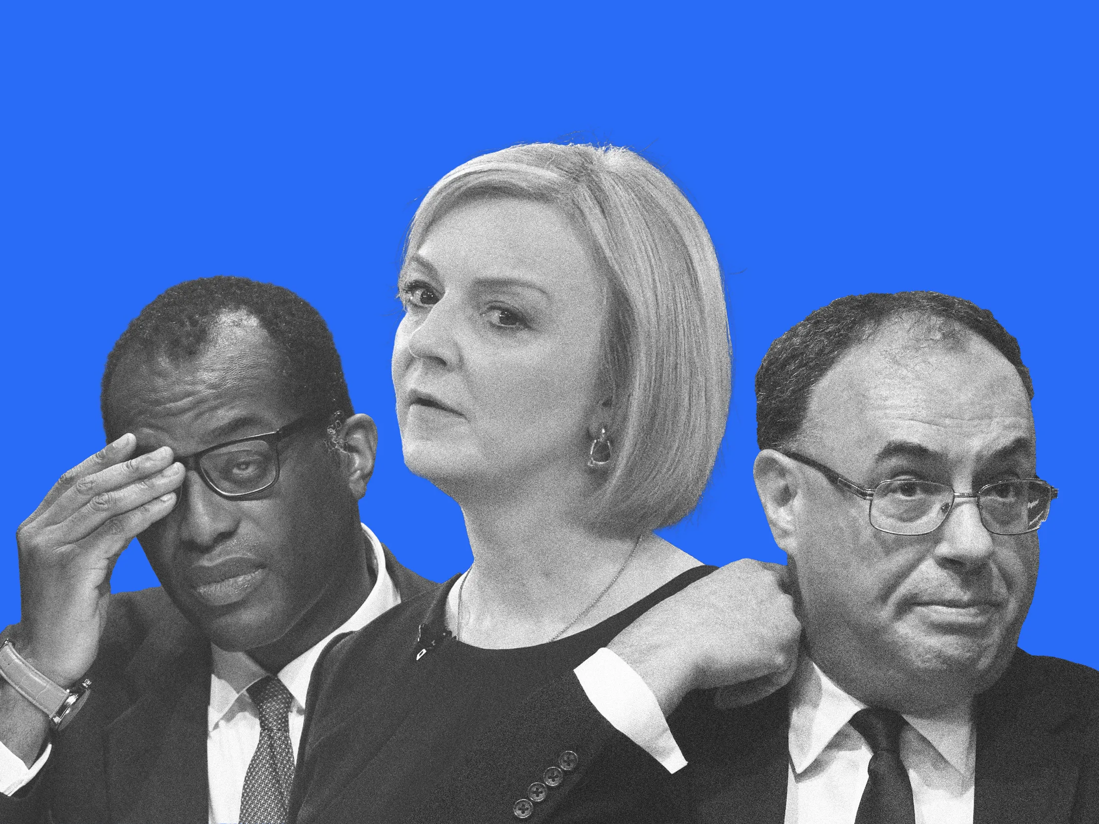Crisis of confidence: Kwasi Kwarteng, Liz Truss and Andrew Bailey.