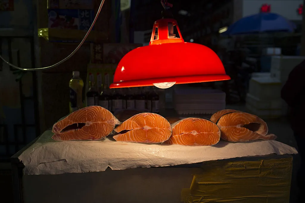 Chinese are the world's biggest seafood consumers.

