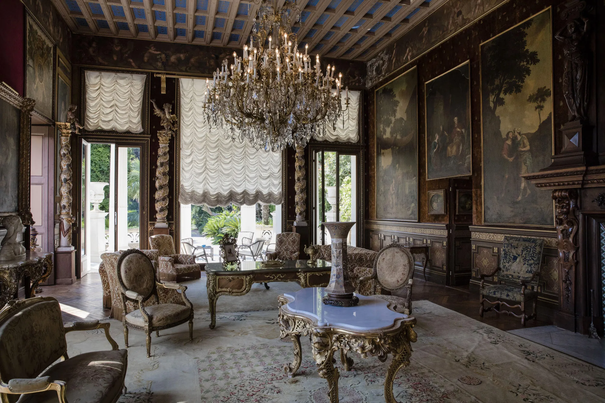 The Villa Les Cedres in Saint-Jean-Cap-Ferrat, France.