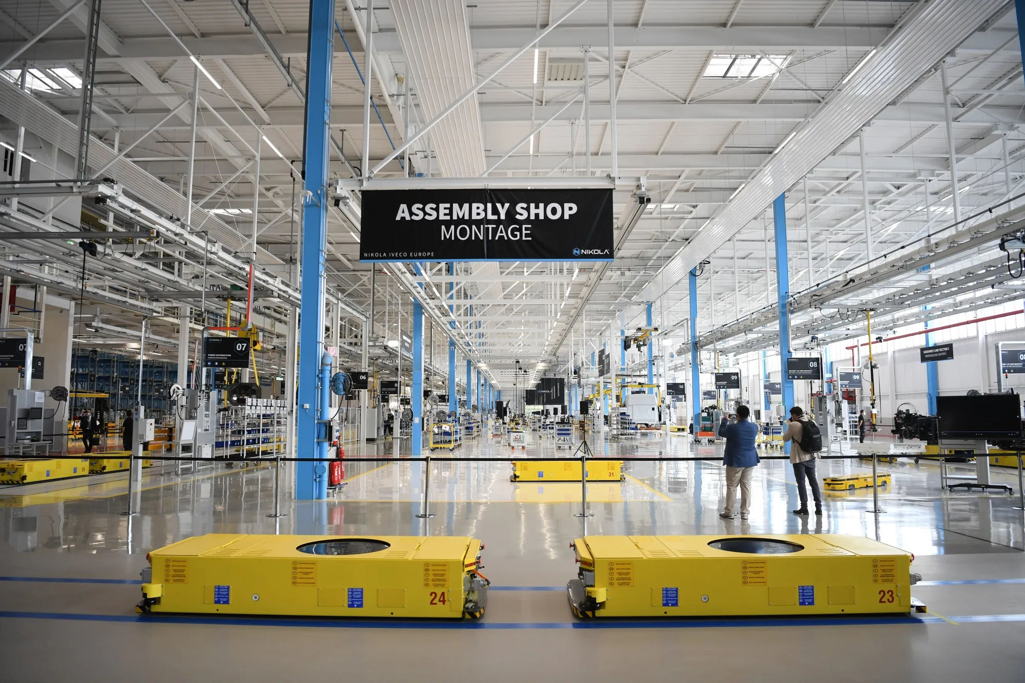 Nikola Corp.'s new truck plant in Ulm, Germany.