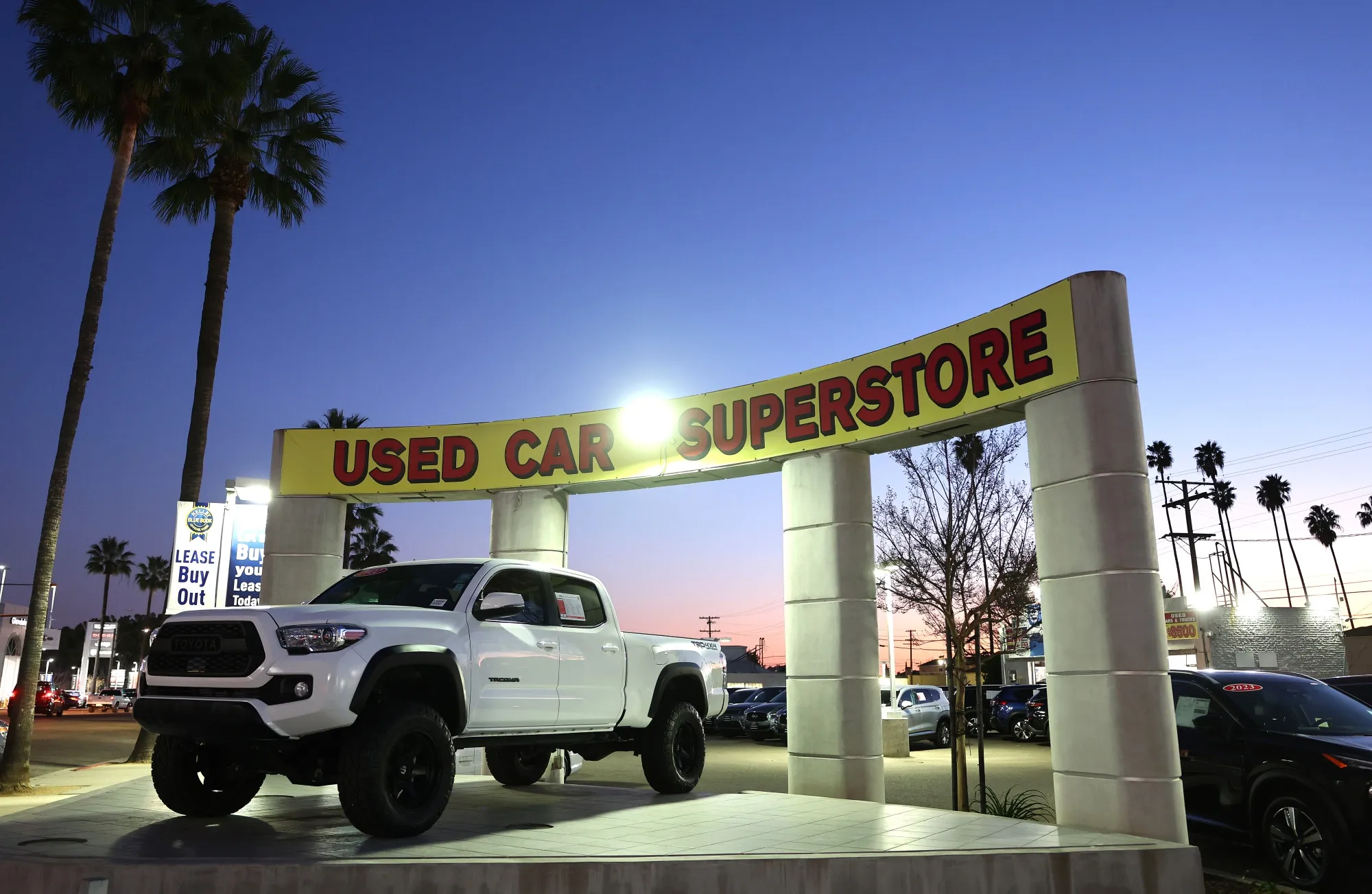 Used cars and trucks have buoyed inflation but could turn into a drag.