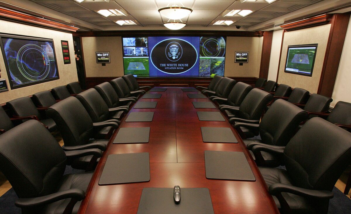 White House Situation Room Is Outdated, Getting a Needed Overhaul -  Bloomberg
