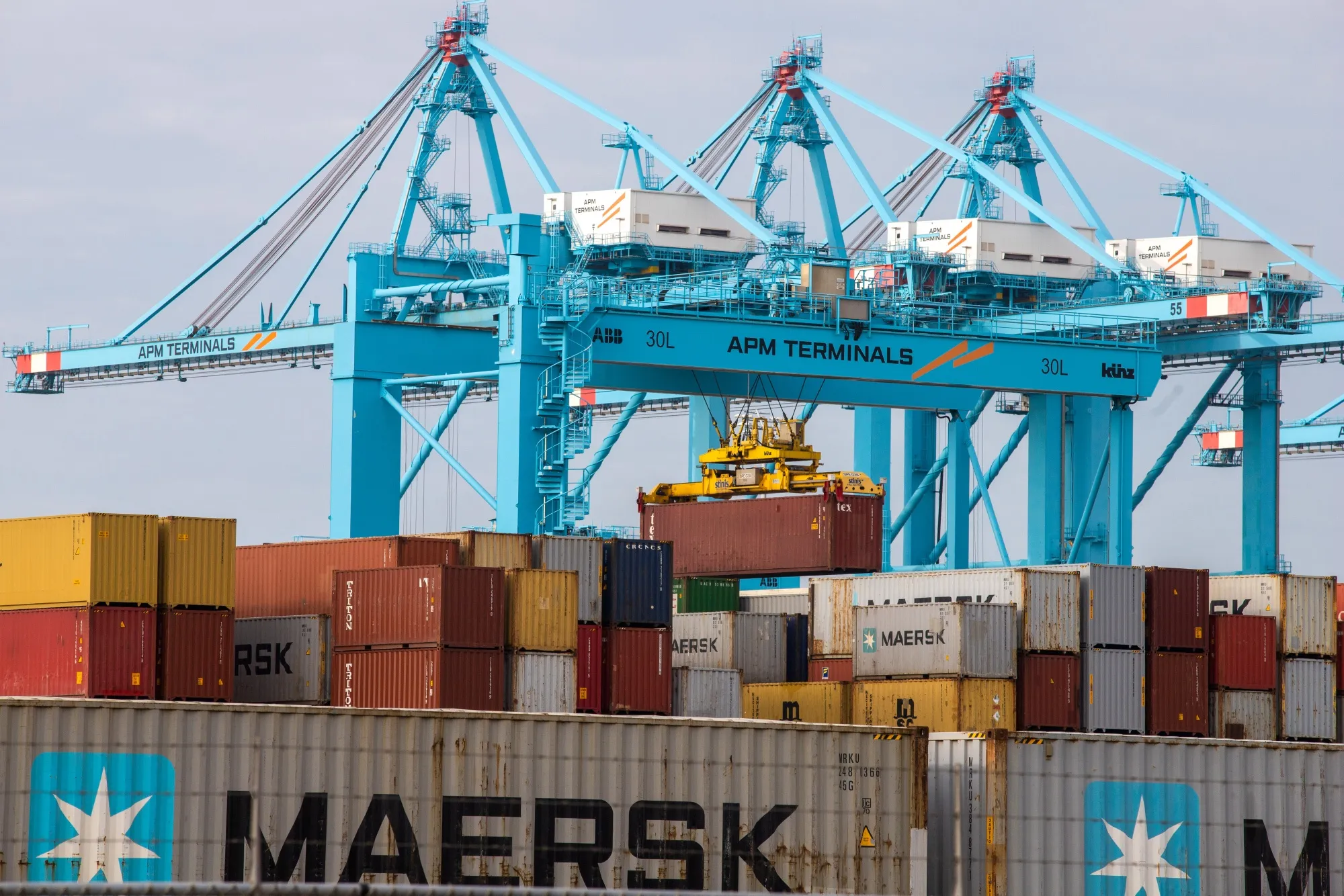 Container Shipping at Rotterdam Port as Global Congestion Rates Increase