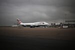 A British Airways Boeing 747 aircraft at Heathrow Airport, U.K.