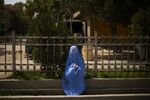 A woman wearing a burqa&nbsp;in Kabul, Afghanistan, on July 26.