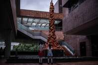 "Pillar Of Shame" Statue Faces Threats Of Removal At HK University
