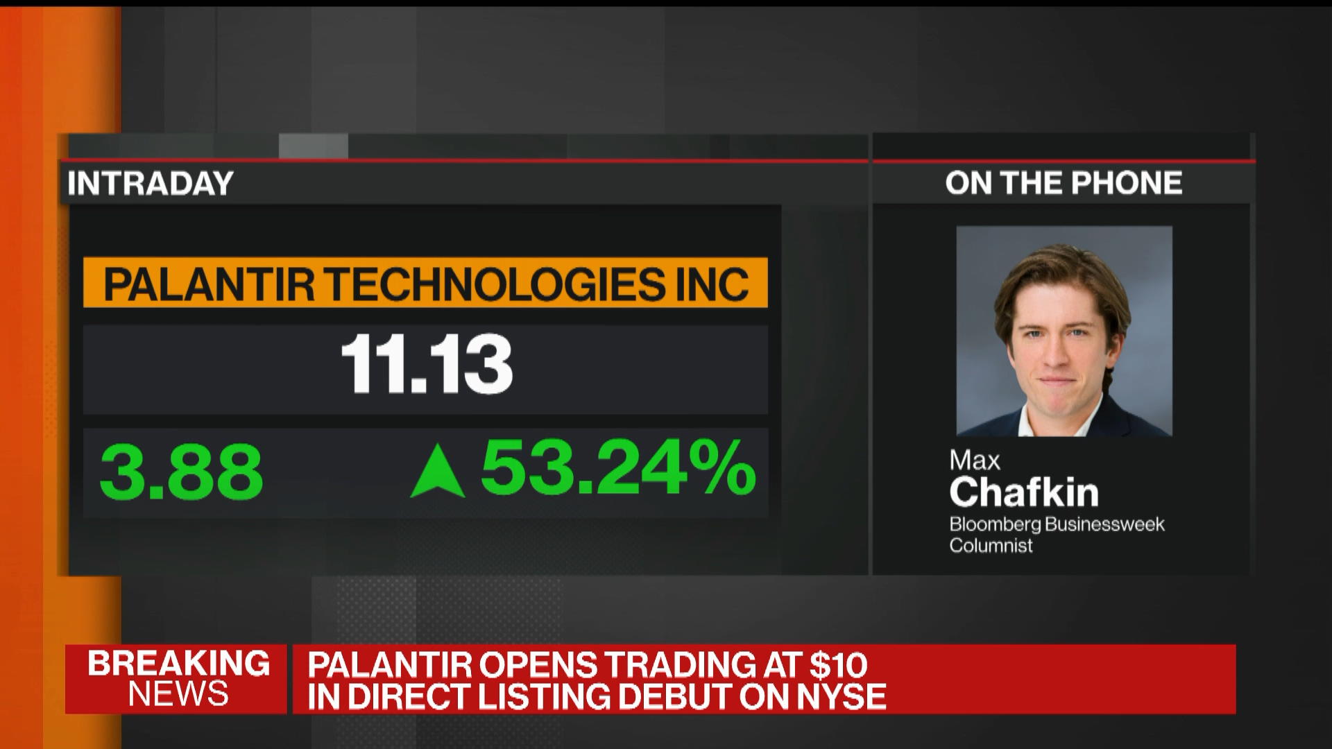 Watch Palantir Debuts At $17 Billion Value In Long-Awaited Listing ...