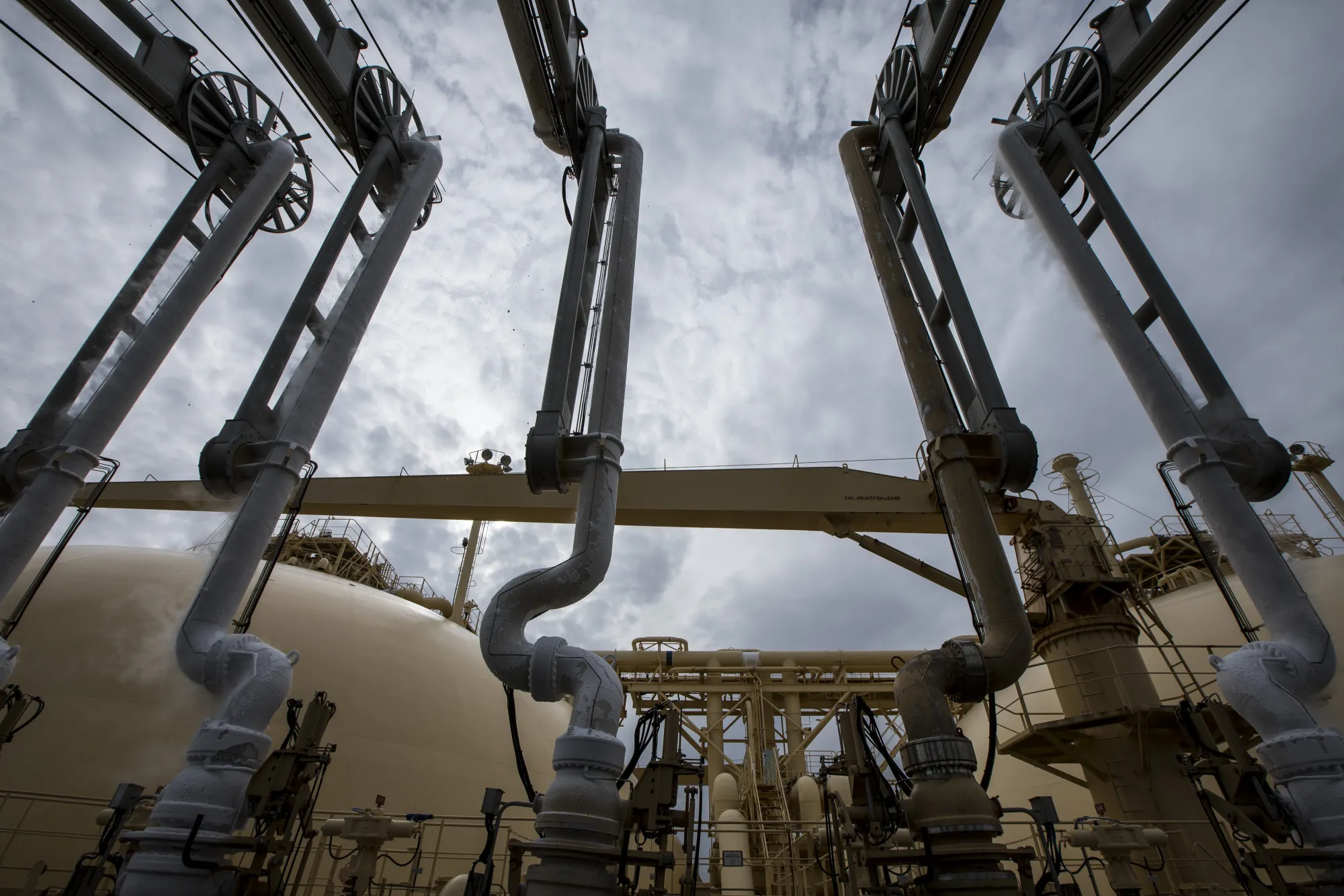 Shipment Of Liquefied Natural Gas (LNG) Arrives At National Grid Plc's GrainLNG Plant 