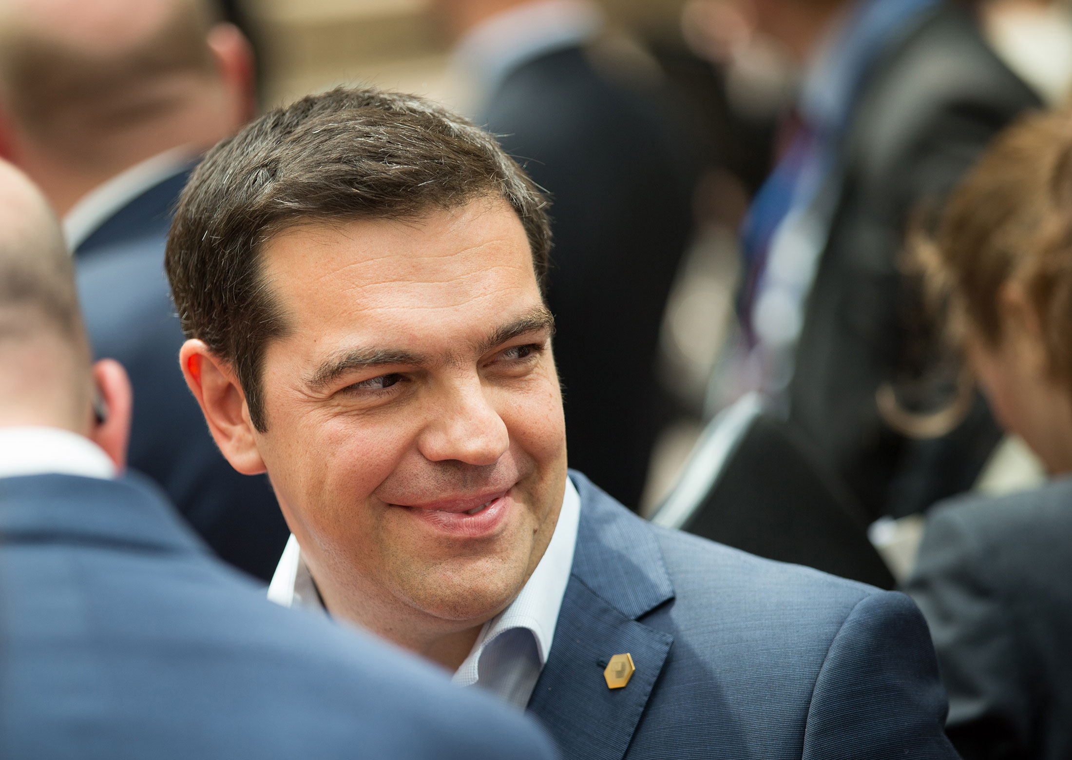 Alexis Tsipras, Greece's prime minister, departs a EU summit meeting in Brussels, Belgium, on Friday, June 26, 2015.
