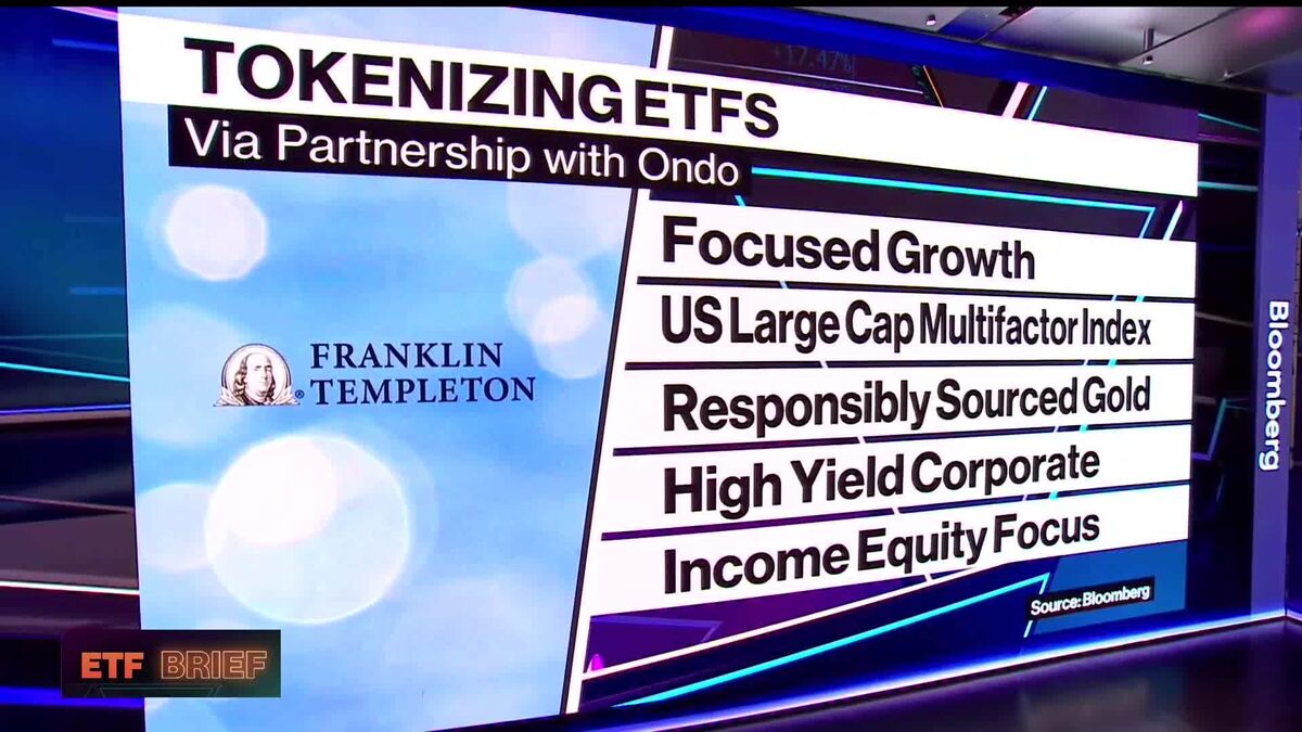 Finance: Ondo's Wheeler discusses how tokenization enables the integration of exchange-traded funds (ETFs) into digital wallets.
