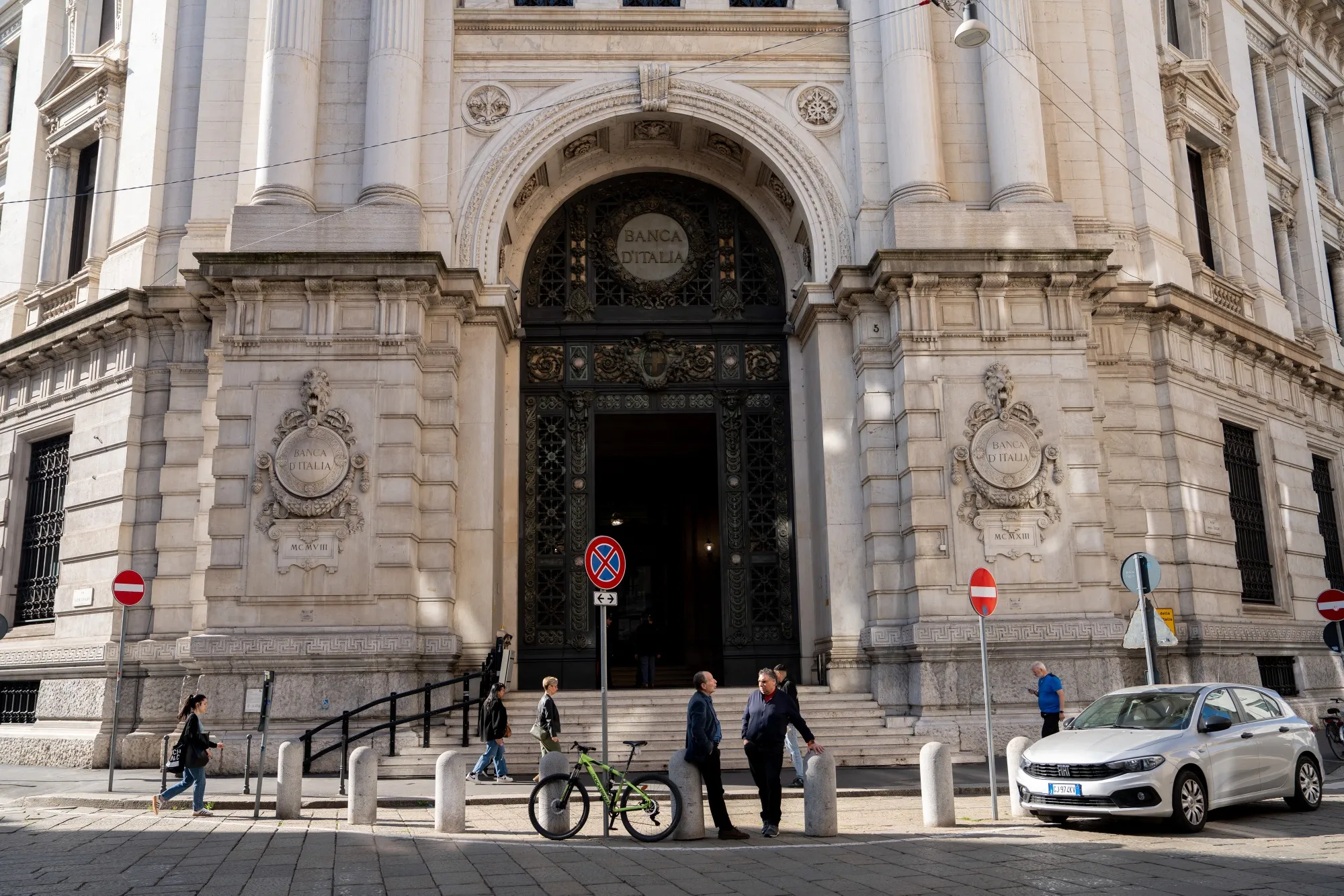 The Bank of Italy&nbsp;in Milan.