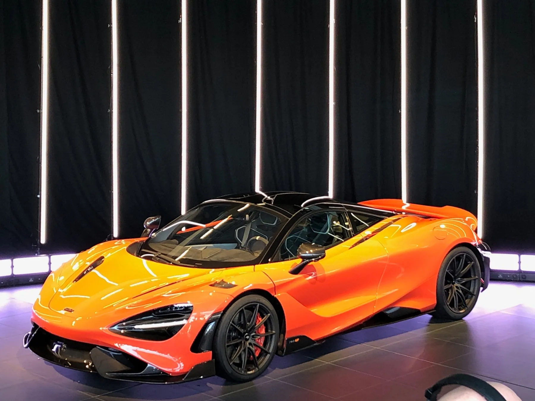 The McLaren 765LT supercar.