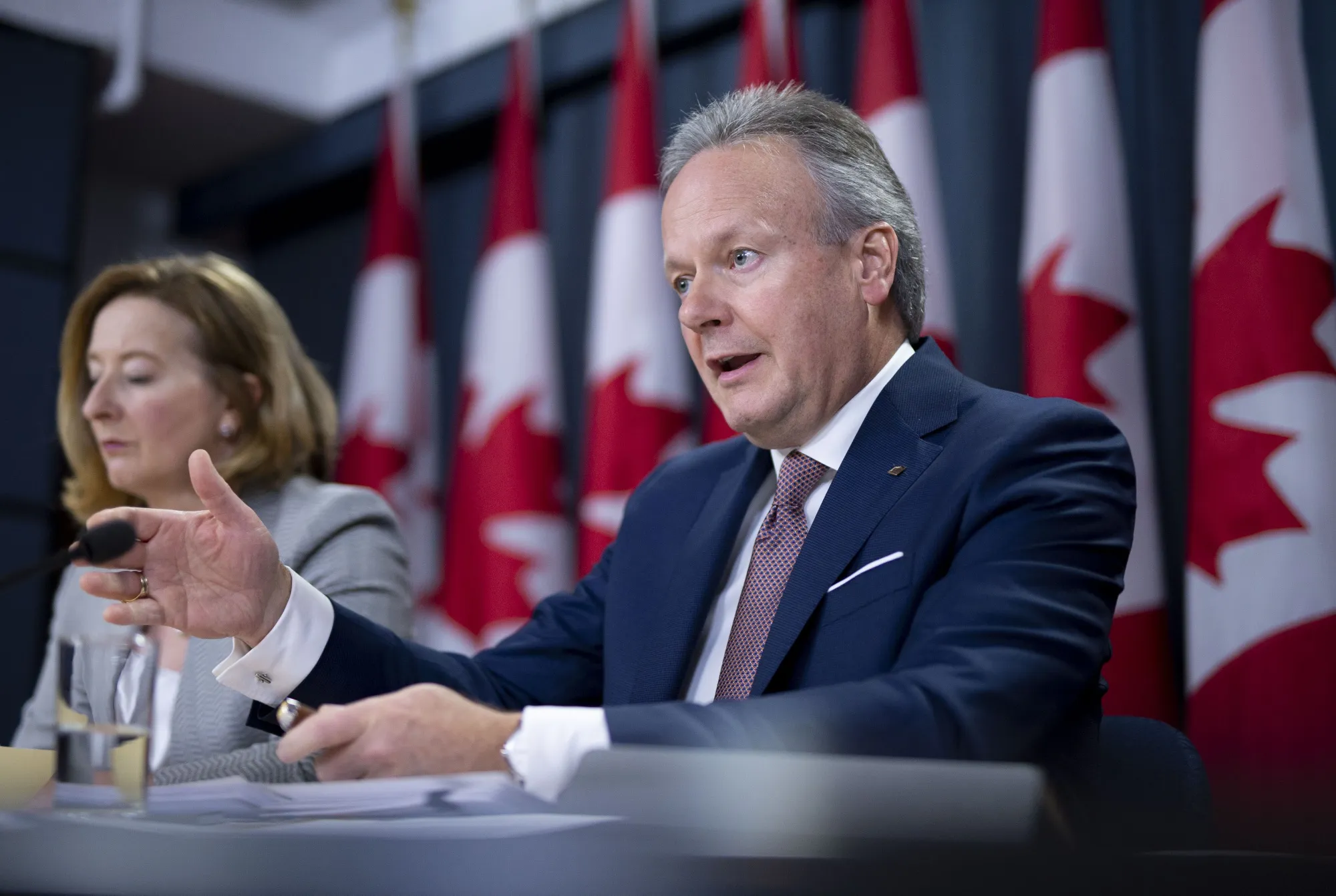 Bank of Canada Governor Stephen Poloz and Senior Deputy Governor Carolyn Wilkins.