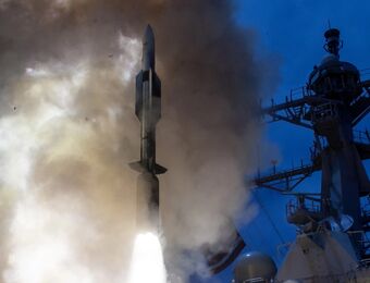 relates to Defense Giant RTX Behind Schedule on Missile to Defend US Carriers From China