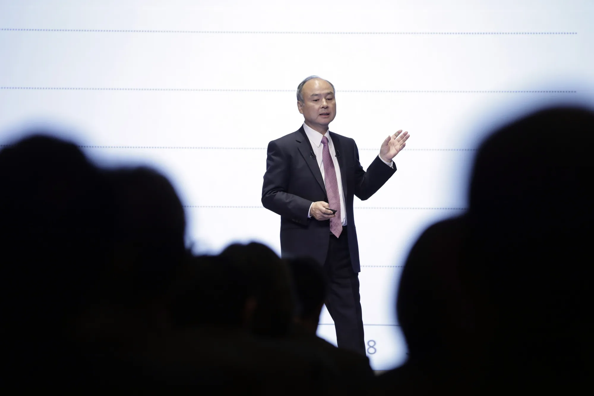 Masayoshi Son on Nov. 6.