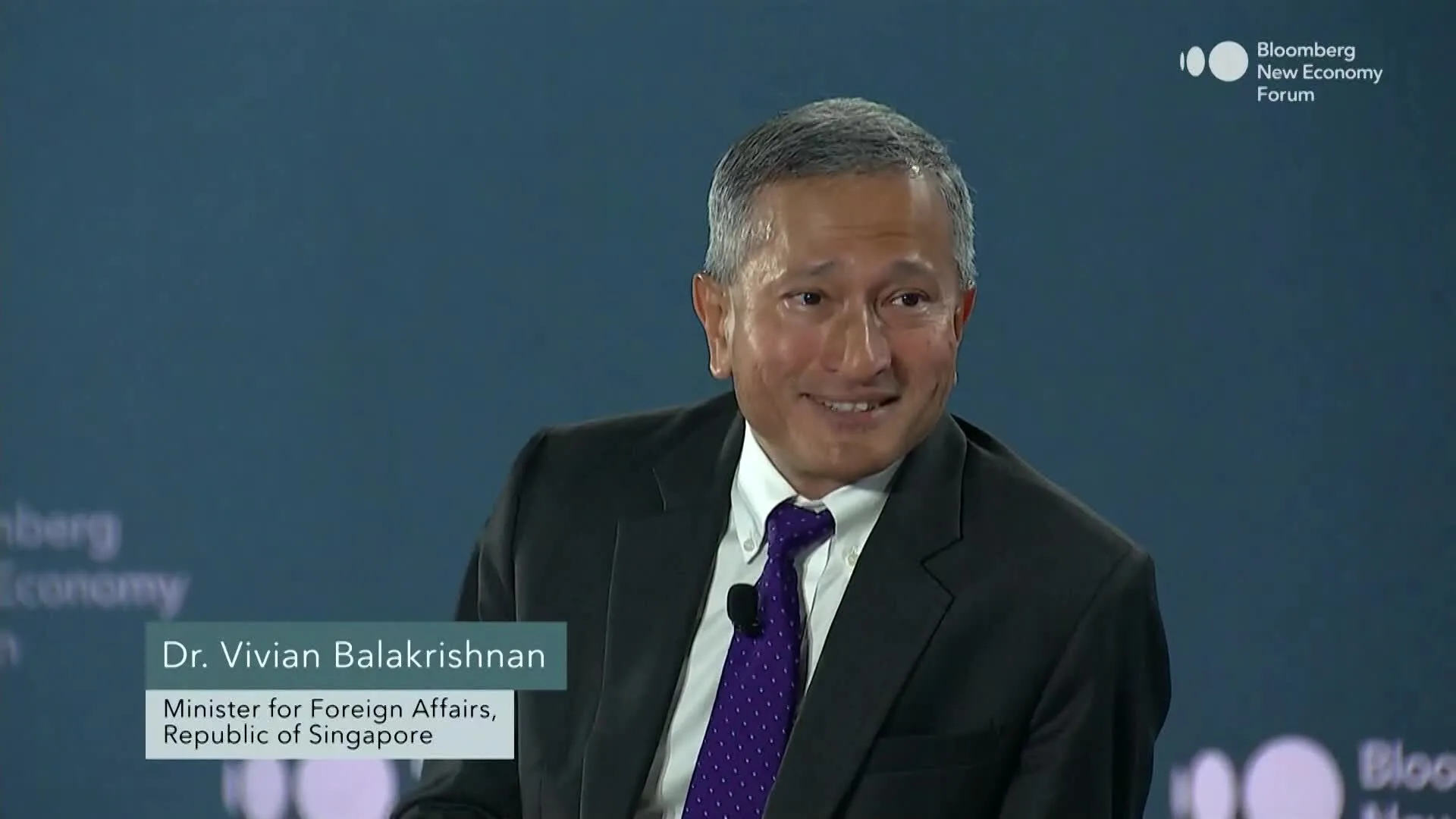 Watch Singapore FM Balakrishnan on Global Balance of Power - Bloomberg