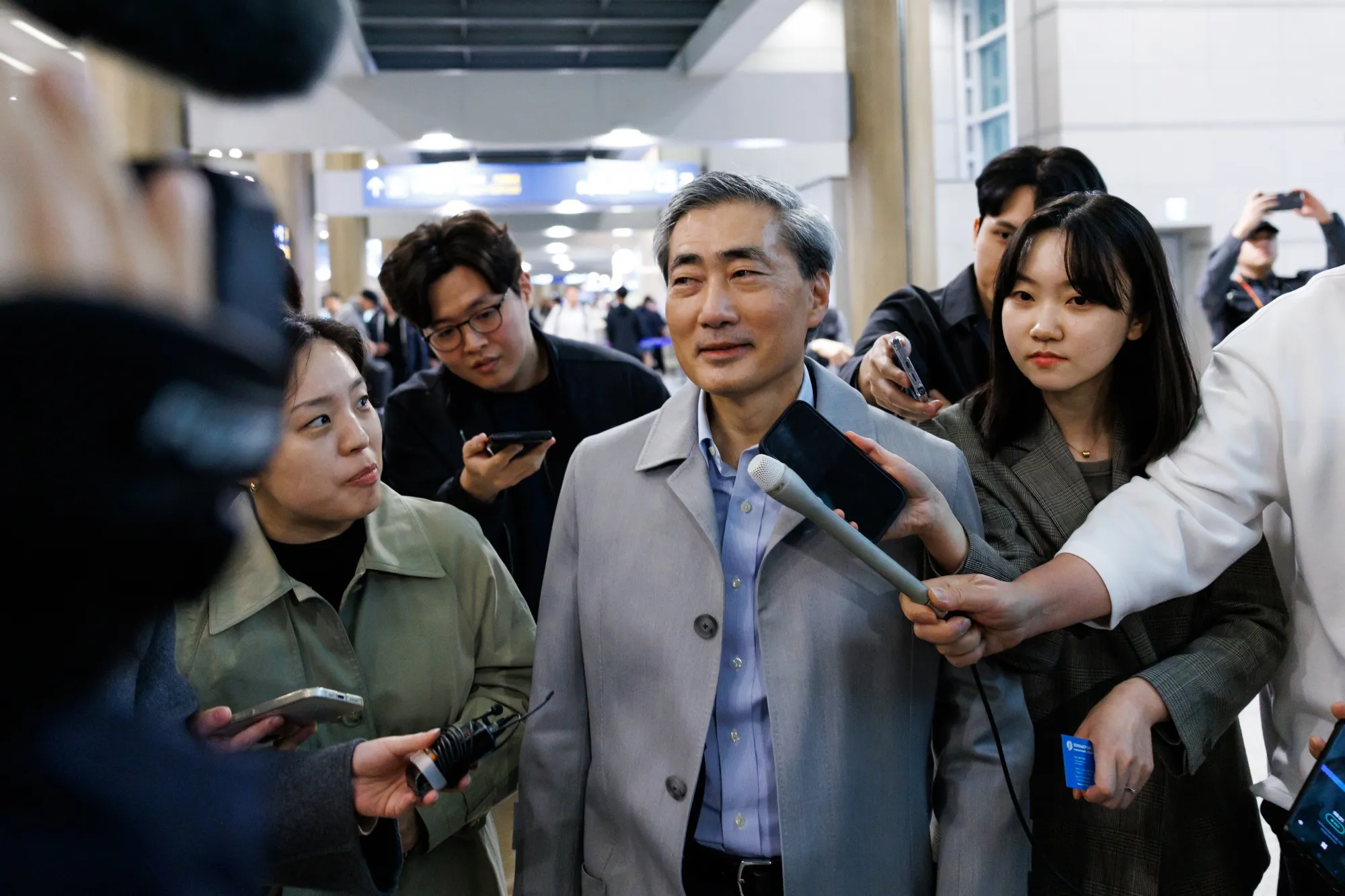 Hyun Song Shin in Incheon on March 30.