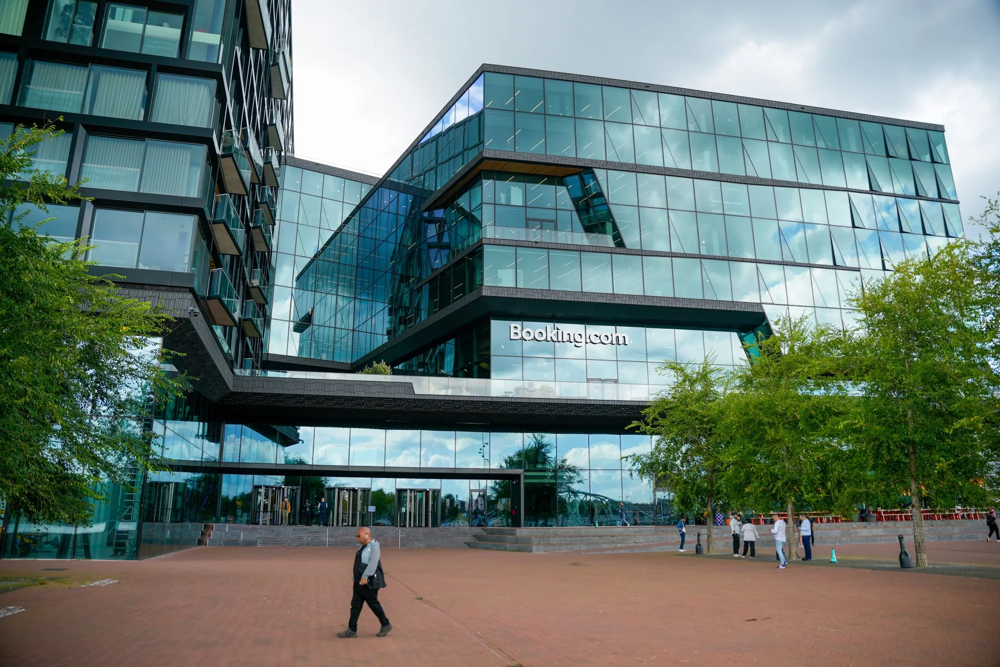 The Booking.com corporate offices in Amsterdam.
