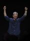 Tim Cook, chief executive officer of Apple, after unveiling the Apple Watch during a product announcement at Flint Center in Cupertino on Sept. 9, 2014.