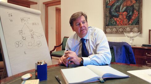 Johann Rupert executive chairman of luxury brand company Richemont SA.
