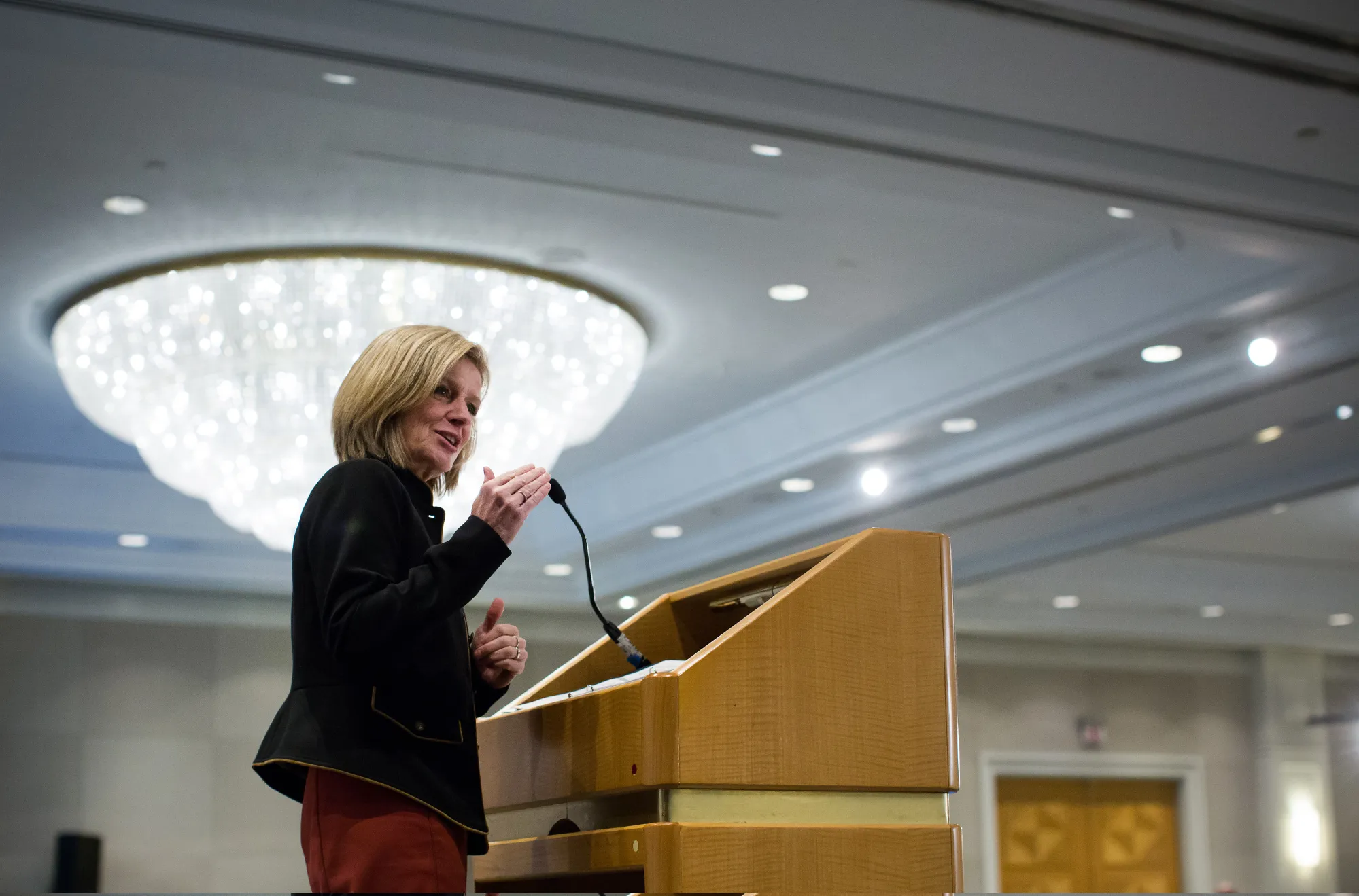 Rachel Notley in 2017.