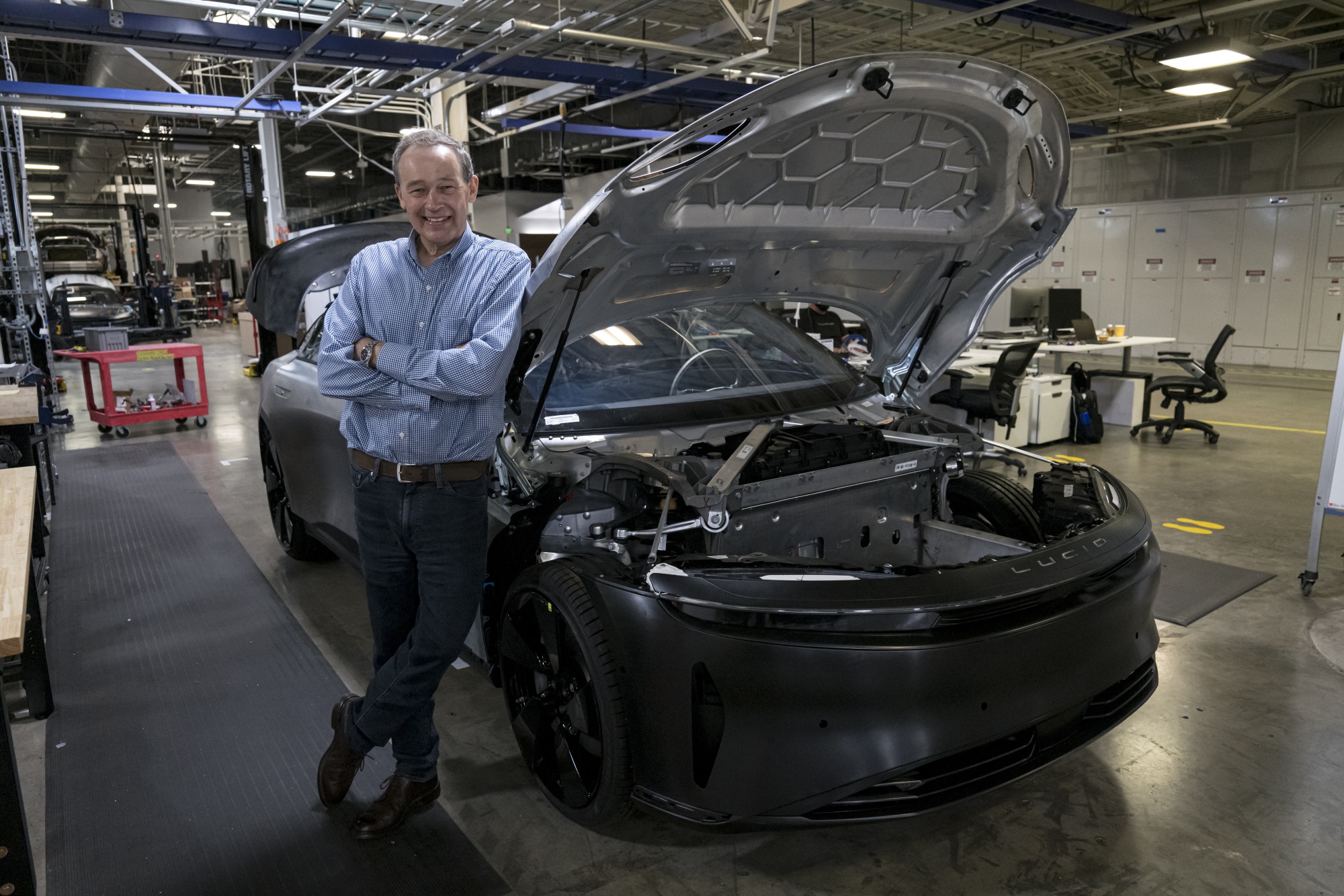 How Lucid's New Electric Car Stacks Up Against Tesla And Porsche