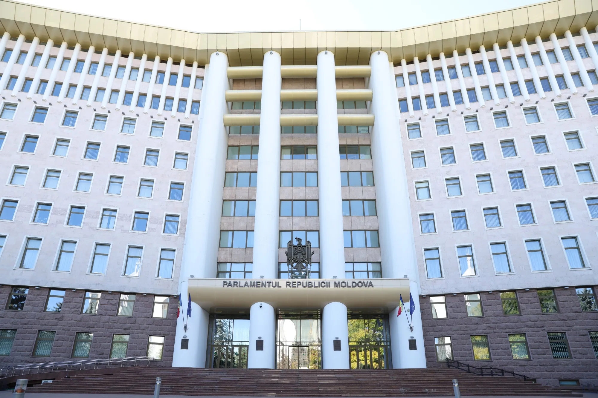 Moldova's parliament building in Chisinau.