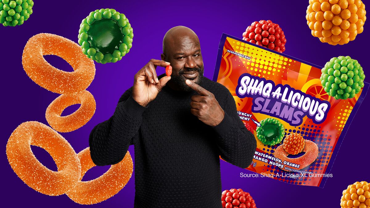 Hershey & Shaquille O'Neal Team Up on New Candy Launch