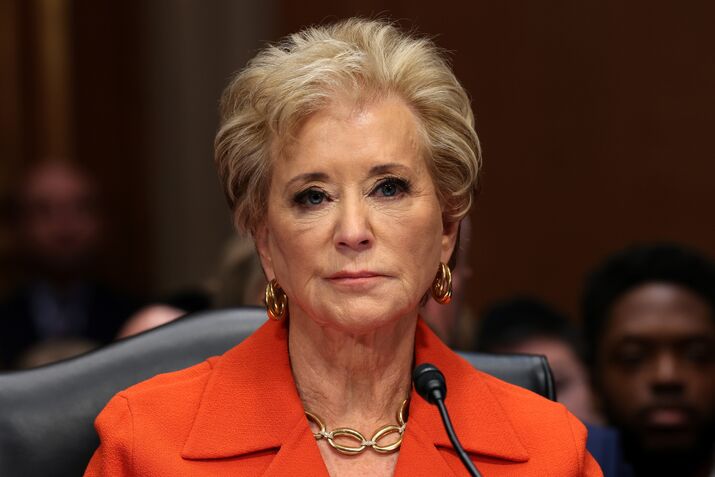 Senate Nomination Hearing Held For Linda McMahon To Be Secretary Of Education