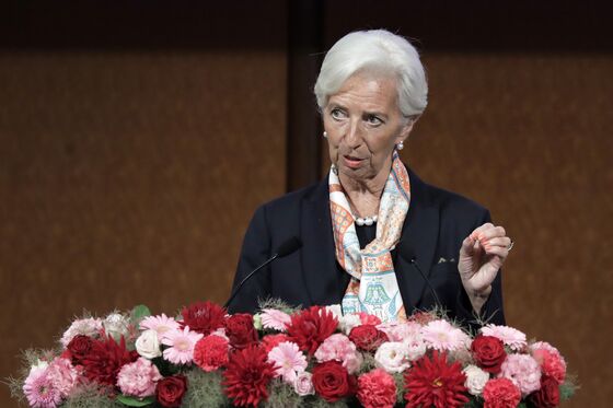 Lagarde Says U.S.-China Trade War Looms Large Over Global Growth