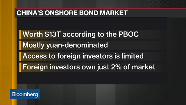 China S 13 Trillion Bond Market Set For Global Index Debut